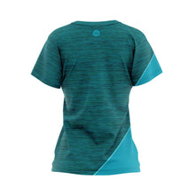 Load image into Gallery viewer, Women&#39;s Marly Blue MTB Jersey - Fat Lad At The Back