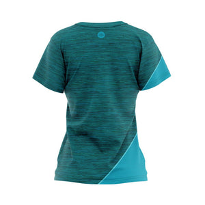 Women's Marly Blue MTB Jersey - Fat Lad At The Back