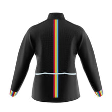 Load image into Gallery viewer, Womens Mizzly Black Wind Water Resistant Cycling Jacket - Fat Lad At The Back