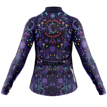 Load image into Gallery viewer, Women&#39;s Moonchild Long Sleeve Cycling Jersey - Fat Lad At The Back