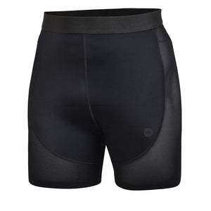 Women's Plain Black Padded Cycling Under Short - Fat Lad At The Back