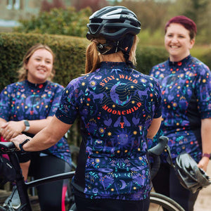 Women's Purple Moonchild Cycling Jersey - Fat Lad At The Back