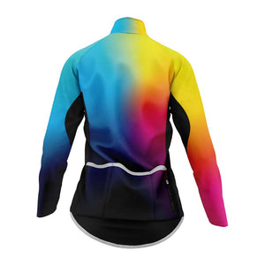 Women's Rainbow Tor Cycling Jacket - Fat Lad At The Back