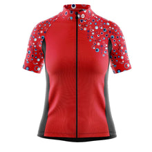 Load image into Gallery viewer, Women&#39;s Red Fizz Cycling Jersey - Fat Lad At The Back