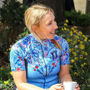 Women's Sisters of the Wheel Cycling Jersey - Fat Lad At The Back