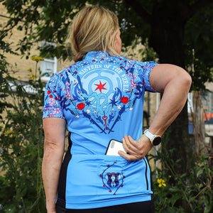 Women's Sisters of the Wheel Cycling Jersey - Fat Lad At The Back