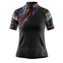 Load image into Gallery viewer, Women&#39;s Swishy Multi Cycling Jersey - Fat Lad At The Back