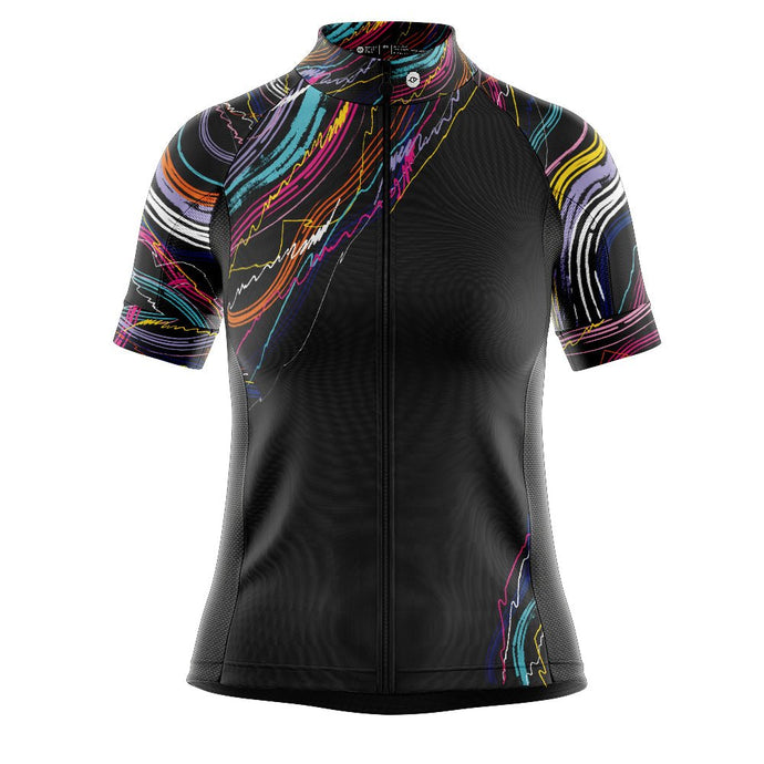 Women's Swishy Multi Cycling Jersey - Fat Lad At The Back