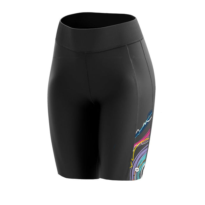 Women's Swishy Padded Cycling Shorts - Fat Lad At The Back