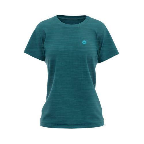 Women's Teal MTB Outdoor Jersey - Fat Lad At The Back