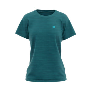 Women's Teal MTB Outdoor Jersey - Fat Lad At The Back